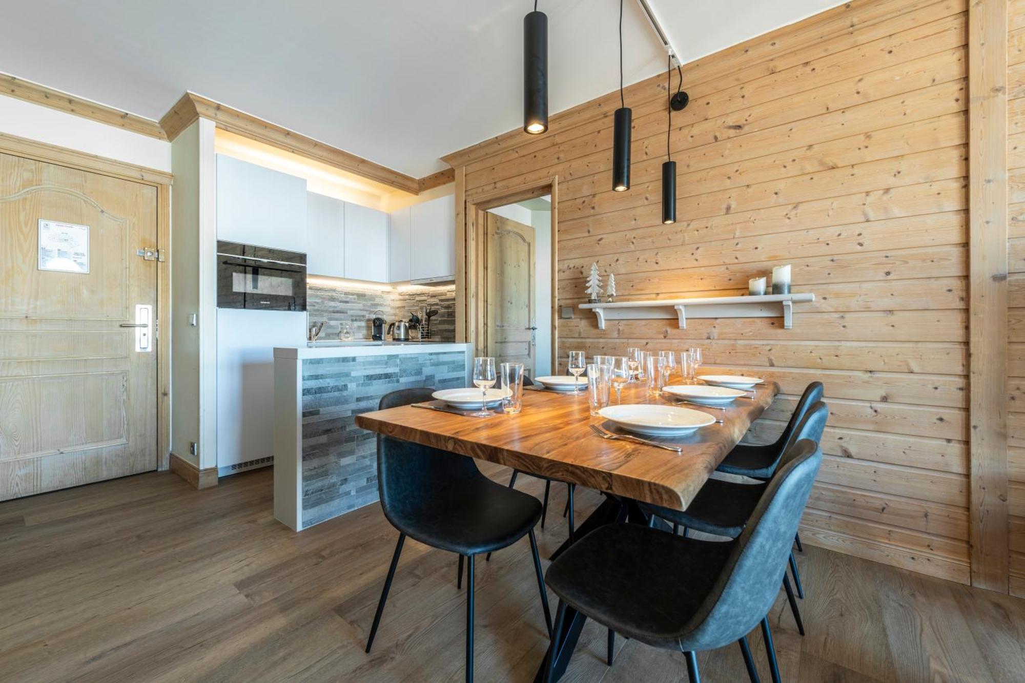 Appt Renove, 6 Personnes Arc 1950 Vue Exceptionnelle Montblanc, Sauna, Hammam, Piscine Int Et Ext Les Arcs (Savoie) Exterior foto
